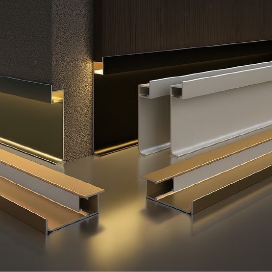 Grindjuostės su integruotu LED | LT-A