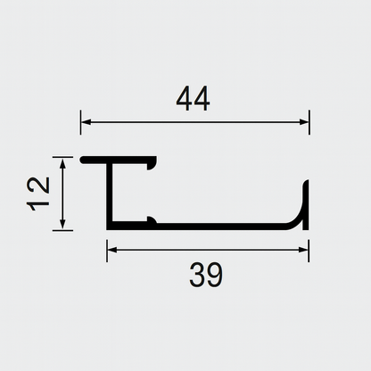 Grindjuostės su integruotu LED | LT-A