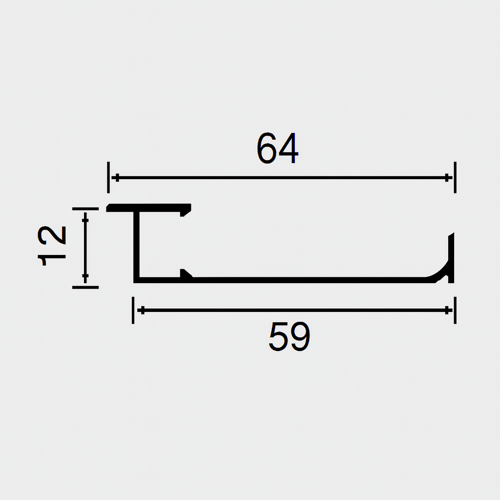Grindjuostės su integruotu LED | LT-A