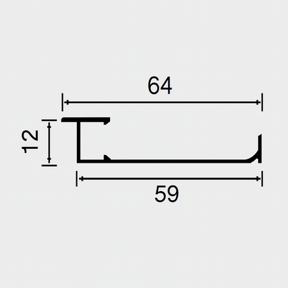 Grindjuostės su integruotu LED | LT-A