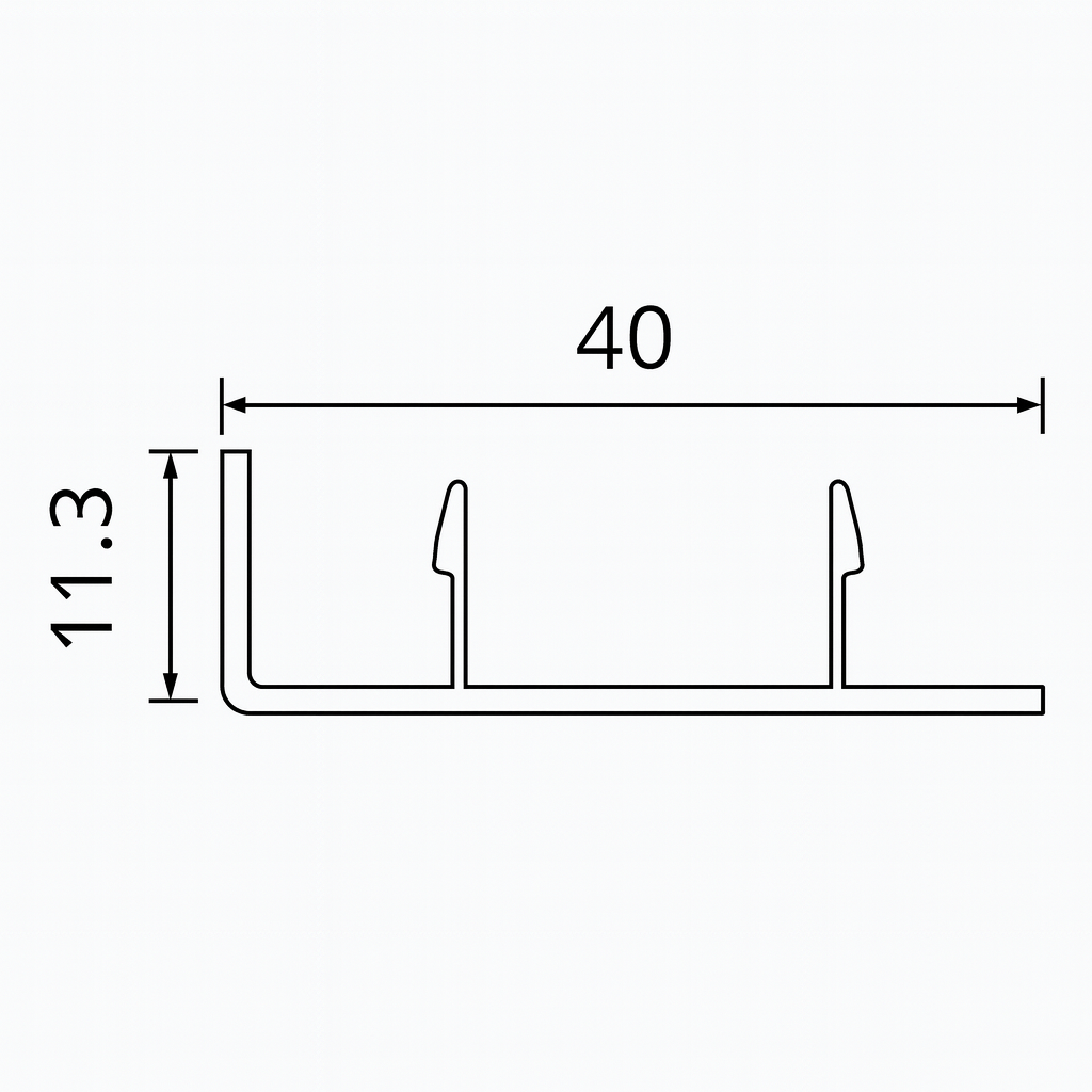 Aliuminio lydinio grindjuostės | LT-GC