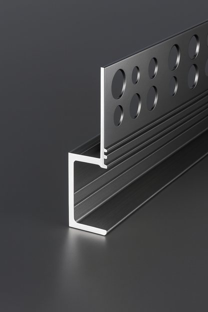 Šešėlinio tarpo (shadow gap) aliuminio grindjuostės | LT-YMA