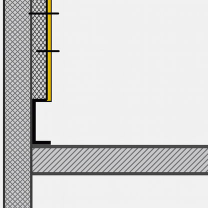 Šešėlinio tarpo (shadow gap) aliuminio grindjuostės | LT-YMA