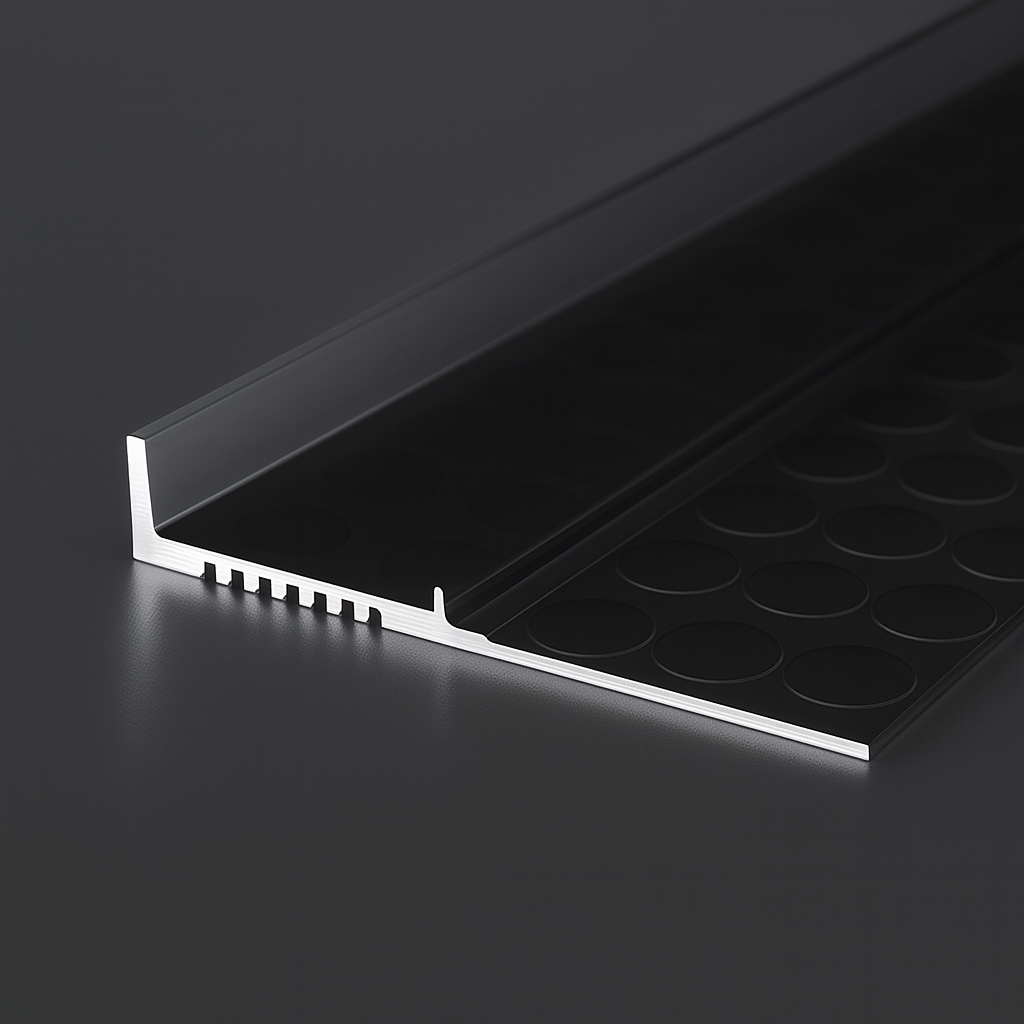 Šešėlinio tarpo (shadow gap) aliuminio grindjuostės LT-YM