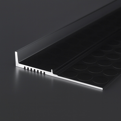 Šešėlinio tarpo (shadow gap) aliuminio grindjuostės LT-YM