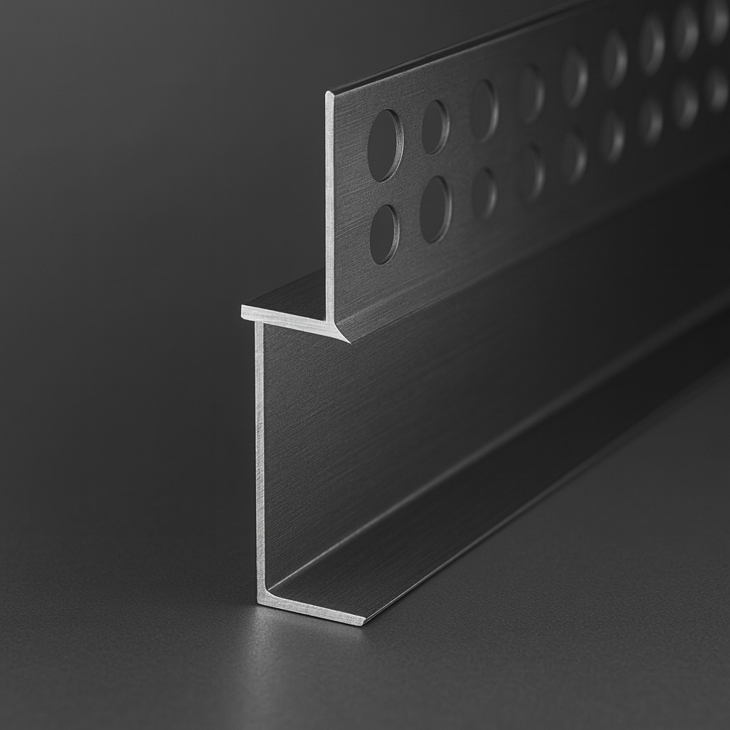 Šešėlinio tarpo (shadow gap) aliuminio grindjuostės LT-YM