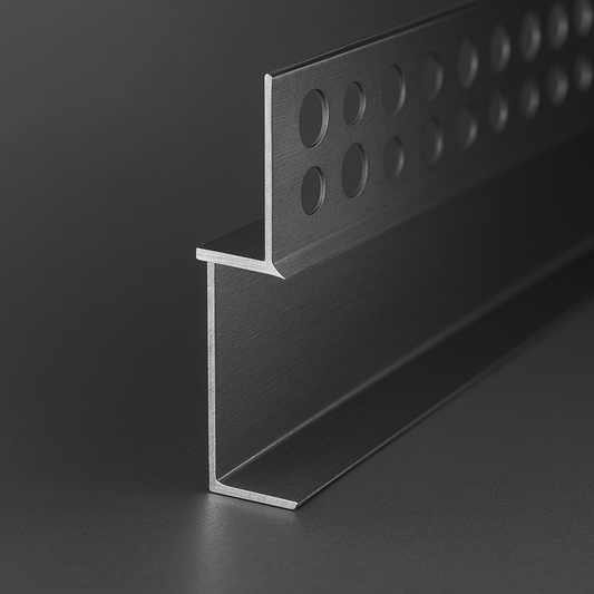 Šešėlinio tarpo (shadow gap) aliuminio grindjuostės LT-YM