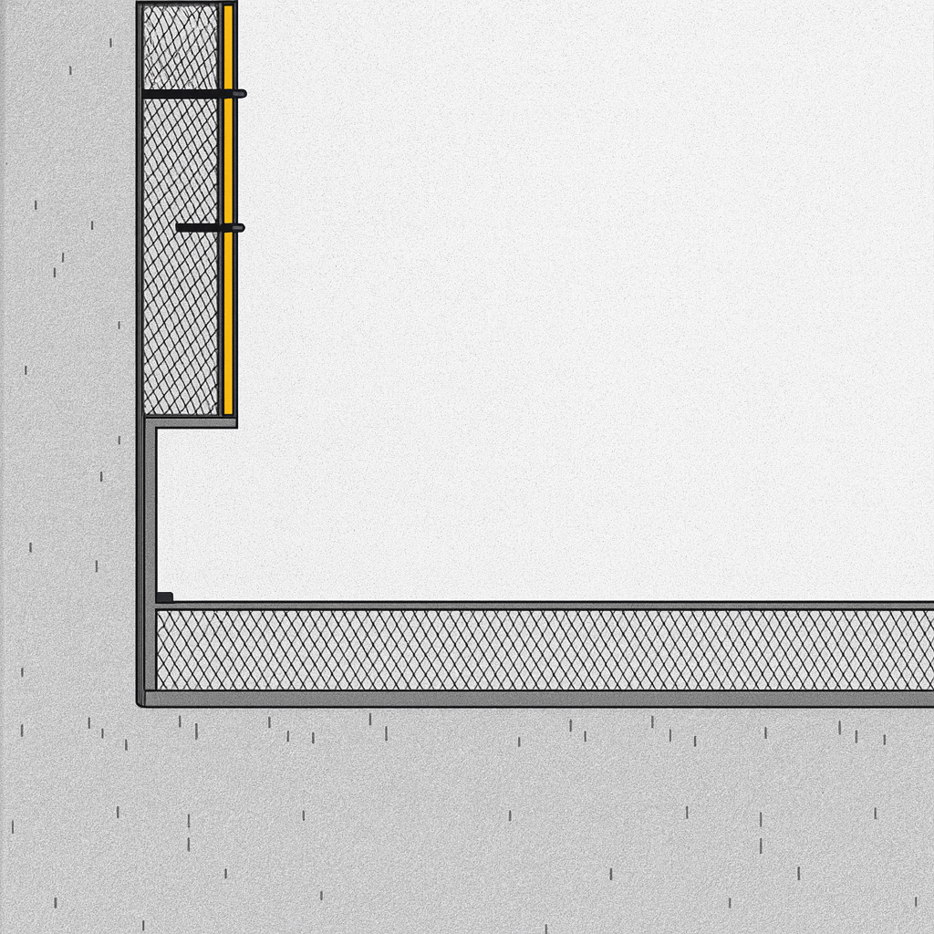 Šešėlinio tarpo (shadow gap) aliuminio grindjuostės | SZ