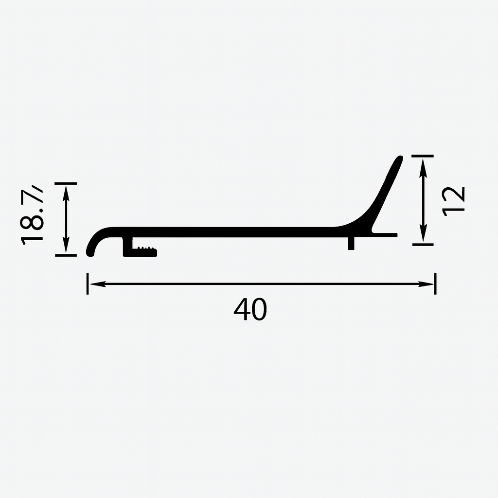 Aliuminio lydinio grindjuostės | SZ-03