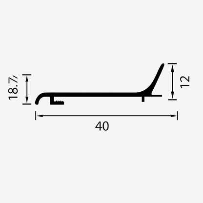 Aliuminio lydinio grindjuostės | SZ-03