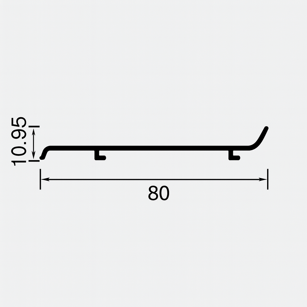 Aliuminio lydinio grindjuostės | SZ-03