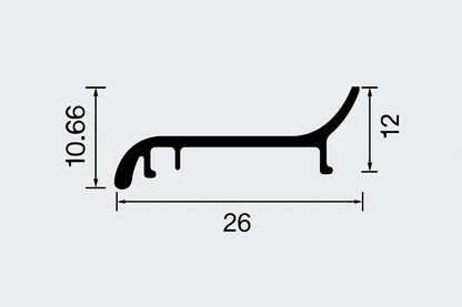Aliuminio lydinio grindjuostės | SZ-03