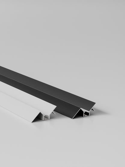 Užglaistomas paslėptas lubinis profilis su LED | YJ-348