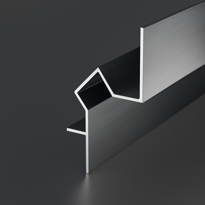 Užglaistomas paslėptas lubinis profilis su LED | YJ-348