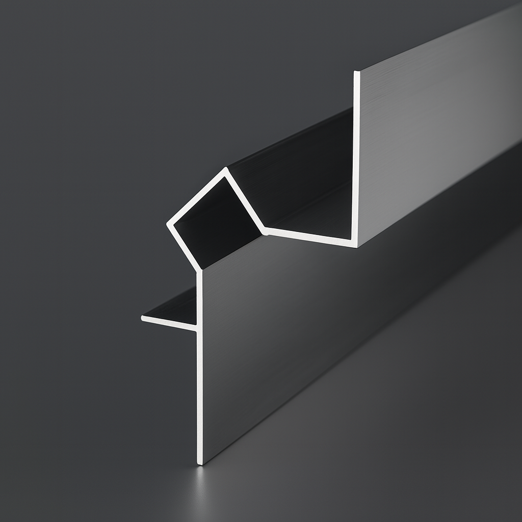 Užglaistomas paslėptas lubinis profilis su LED | YJ-349