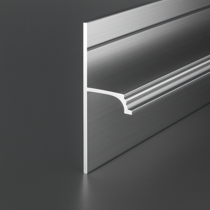 Šešėlinio tarpo (shadow gap) aliuminio grindjuostės | ZD-010